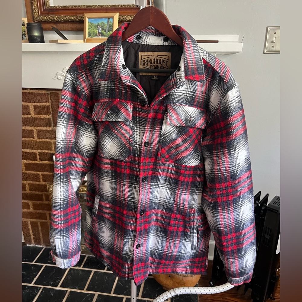 Grindhouse Denim Flannel Coat